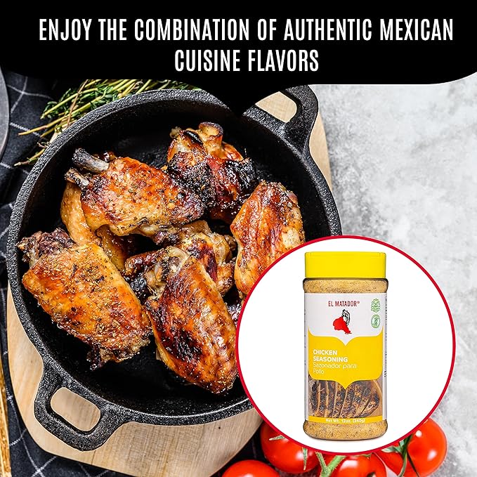 El Matador Chicken Seasoning 12 oz