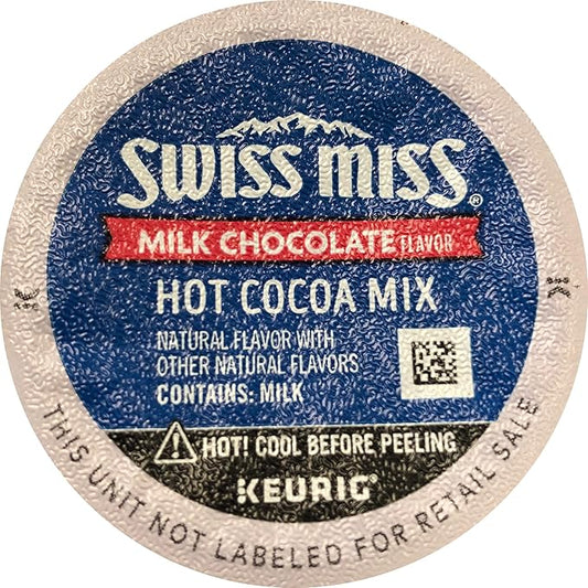 Swiss Miss Hot Cocoa Hot Milk Chocolate K Cups 16 Count (Packaging May Vary)