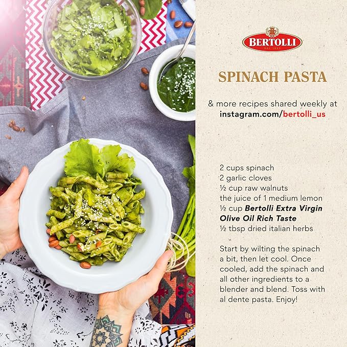 Bertolli Organic Extra Virgin Olive Oil, Rich Taste, 25.36 fl oz