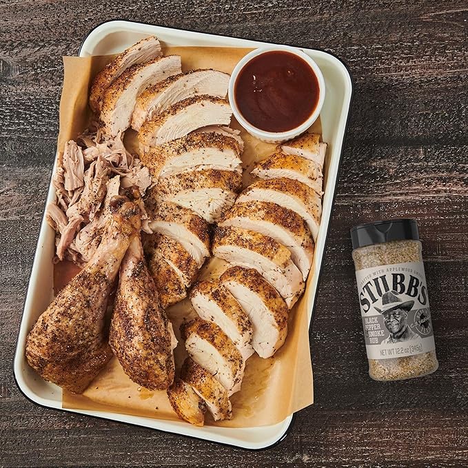 Stubb's Black Pepper & Smoke Rub, 12.2 oz