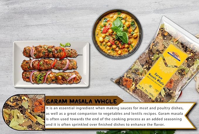 Rani Garam Masala Indian 11 Whole Spices Blend 28oz (800g) ~ All Natural, Salt-Free | Vegan | No