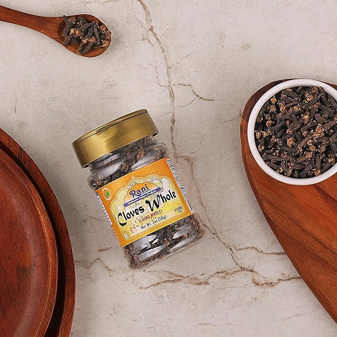 Rani Cloves Whole (Laung) 2oz (56g) Great for Food, Tea, Pomander Balls and Potpourri, Hand