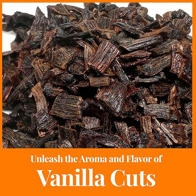 1 lb Vanilla Bean Splits, Cut From Whole Extract Grade B VanillaBeans For Making Vanilla Extract |