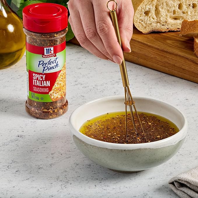 McCormick Perfect Pinch Seasoning, Spicy Italian, For Adding Italian Flavor with a Kick to Pizza