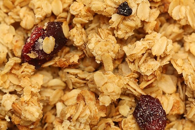 Yupik Granola Cereal, Chunky Berry Patch, 2.2 lb, a granola mix of oats, currants, cranberries, and