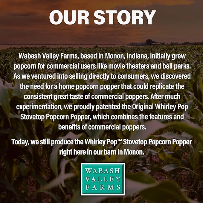 Movie Night Popcorn Kernel Jars - Wabash Valley Farms "Date Night" and "Love" Popcorn Kernels