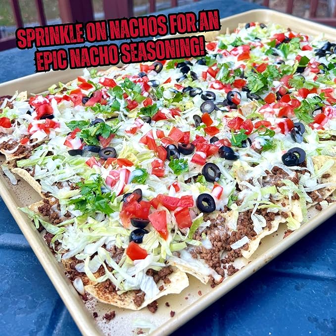 Gourmet Taco Seasoning Mix | Fajita Seasoning | Low Sodium | Mexican Seasoning Blend for Tacos