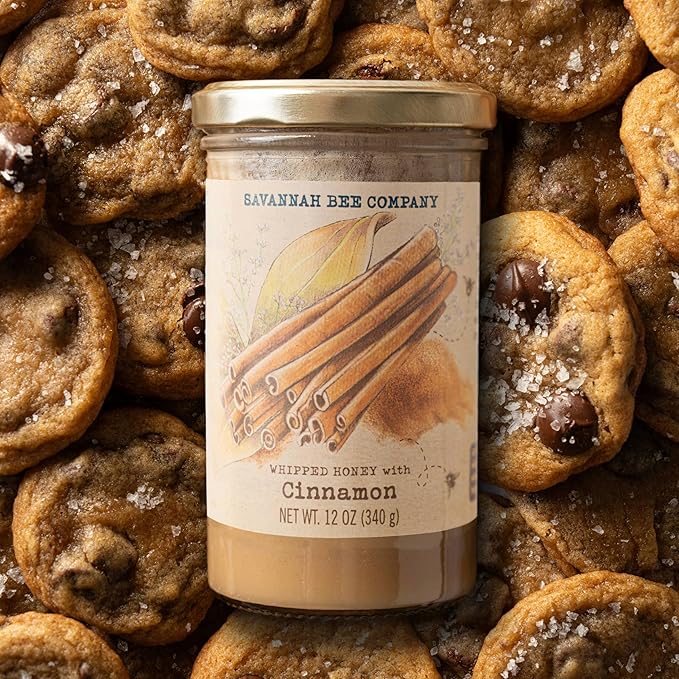 Savannah Bee Company Whipped Honey - All Natural Spreadable Honey