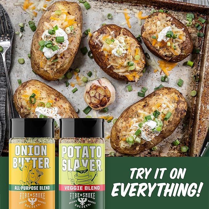 Fire & Smoke Society Essential Grill Variety Pack | BBQ Rubs and Seasonings, Grilling Gifts for