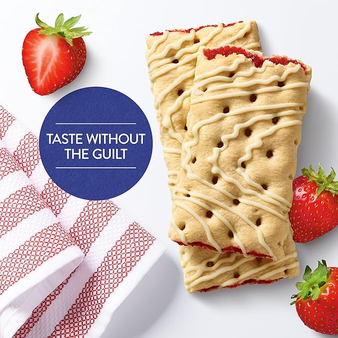 Special K Bar Pastry Crisps, 100 Calories, Breakfast Bars, Value Size, Strawberry, 15.84oz Box (36