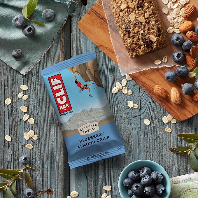 CLIF BAR - Variety Pack - 4 Flavors - Made with Organic Oats - Energy Bars - Non-GMO - Plant Based