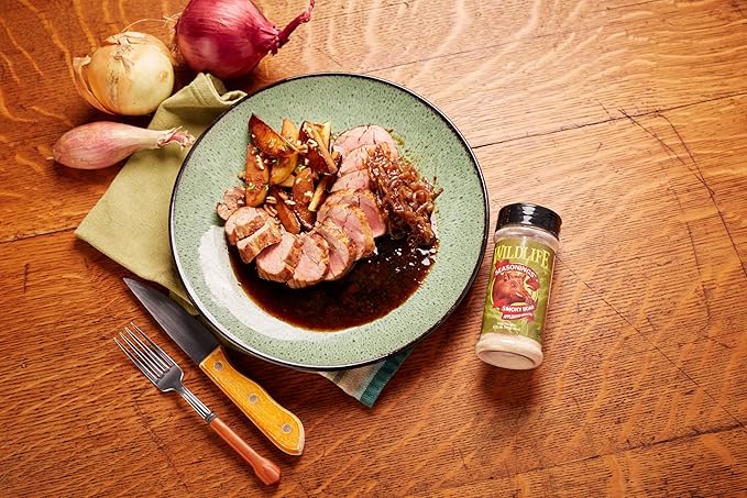 Wildlife Seasonings Smoky Boar Applewood Smoke Rub and Marinade - Sweet and Smoky Grill Seasoning
