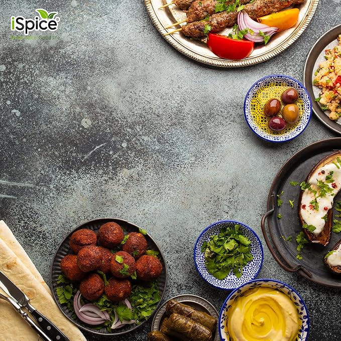 iSpice - MIDDLE EASTERN SEASONING World Flavor Super Spice Blend | All Natural | Ready to use as is