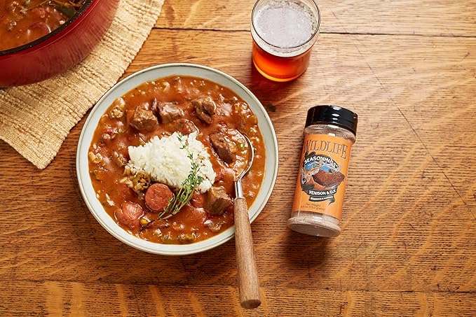 Wildlife Seasonings Venison & Elk Marinade – Wine Based with Robust Earthy Spices for a Bold Flavor