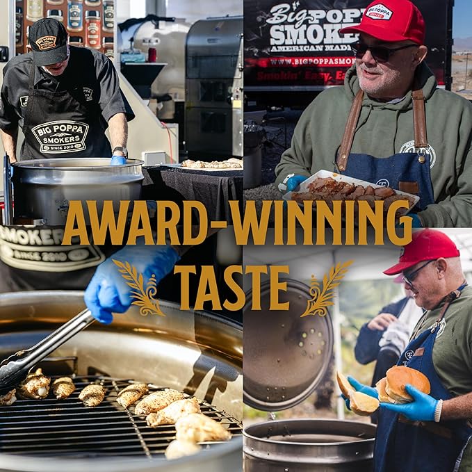 Big Poppa's Competition Brisket & Steak Seasoning – Unleash the Flavor of Your Beef Recipes with