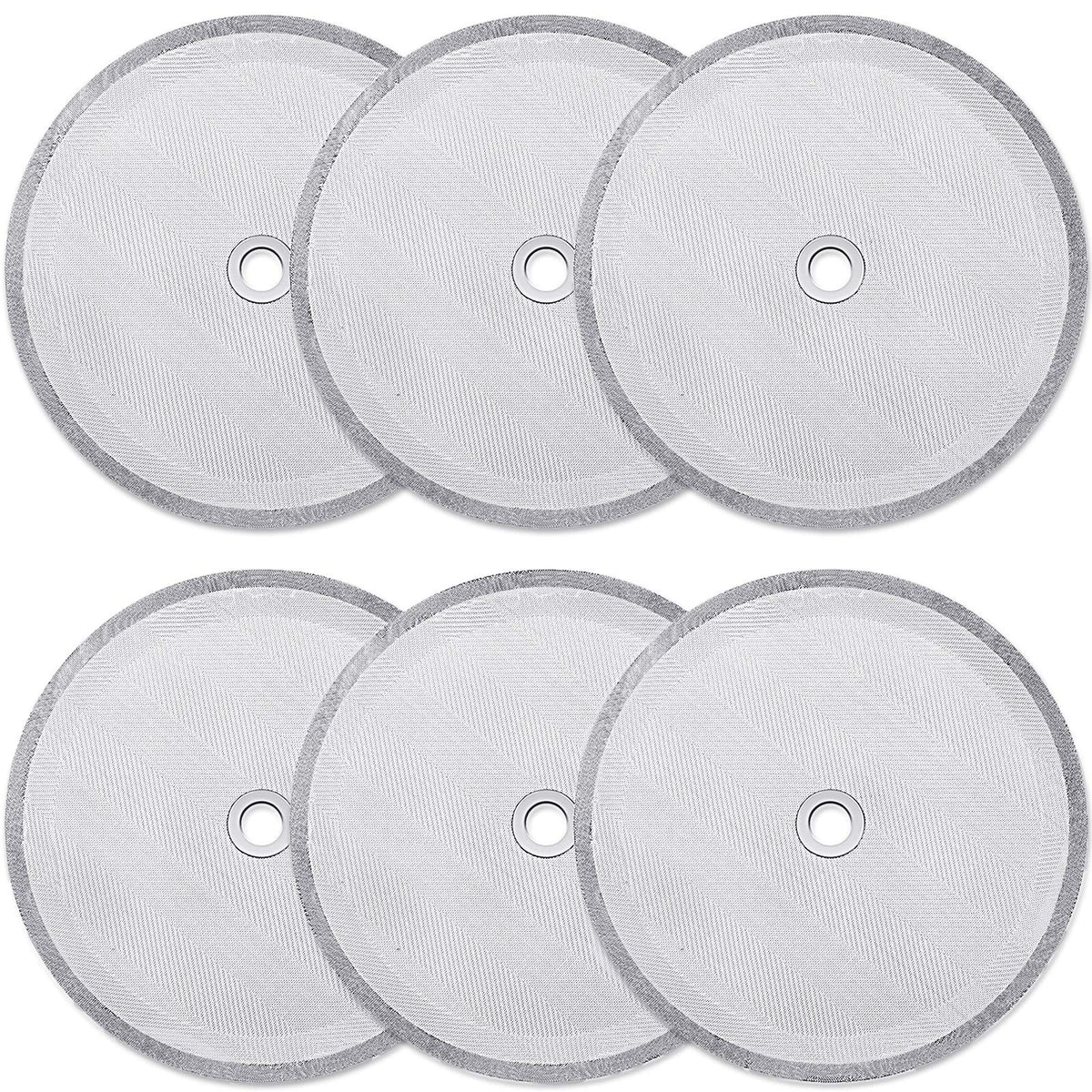 Boao 6 Pcs French Press Filters Replacement Mesh Screen Stainless Steel