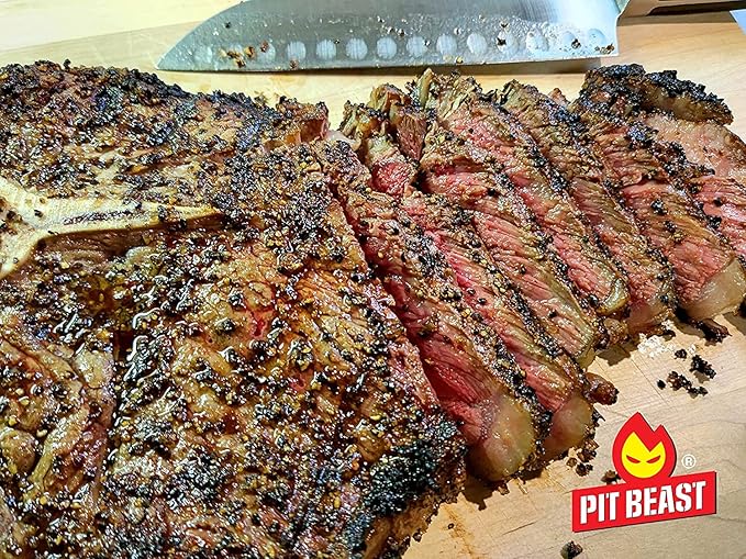 Pit Beast Coarse AF Salt and Pepper Spice Blend Dalmatian BBQ Rub | THE COARSEST SALT AND PEPPER |