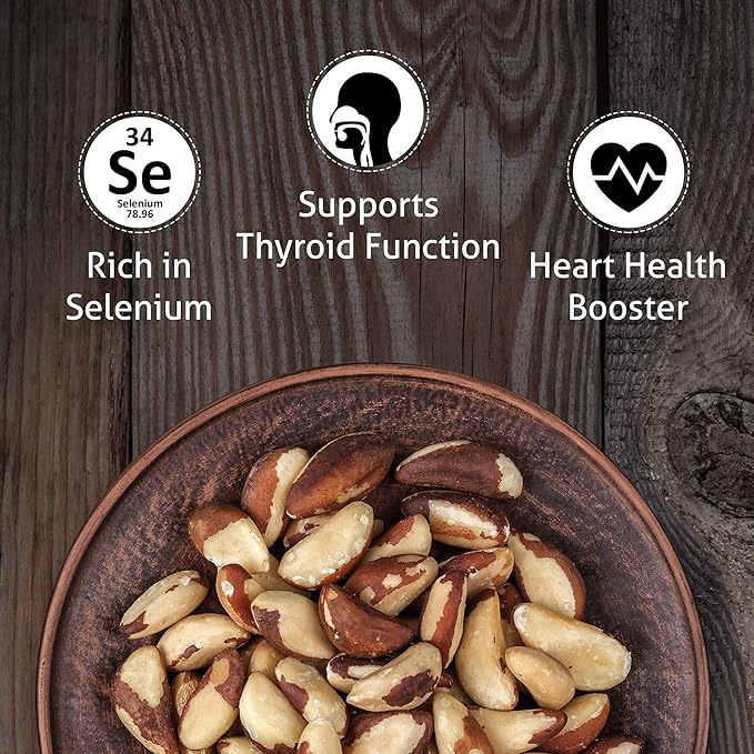 I’m A Nut Brazil Nuts, Dry Roasted, 16 oz (1 Pound) | No oil | No Herbicides Or Pesticides | Batch