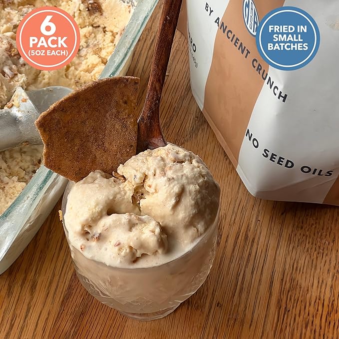 MASA Tortilla Chips - Churro Chips - No Seed Oil Snacks - Corn TortillaChips - Made with Grass Fed