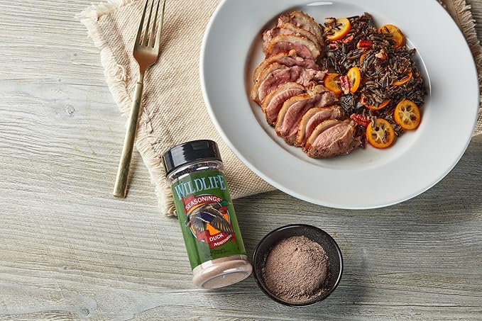 Wildlife Seasonings Duck Marinade – Gourmet Blend for Wild Game, Roast Duck & Beef | Dry Marinade