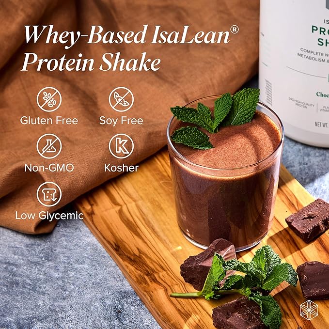 IsaLean Protein Shake - Complete Superfood Meal Replacement for Maintaining Healthy Weight and Lean