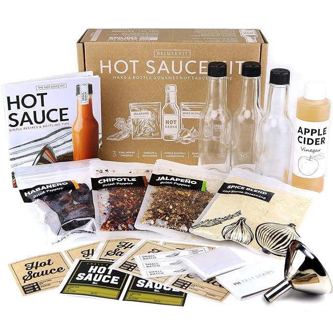 Millhouse Spice Co. Deluxe Hot Sauce Making Kit