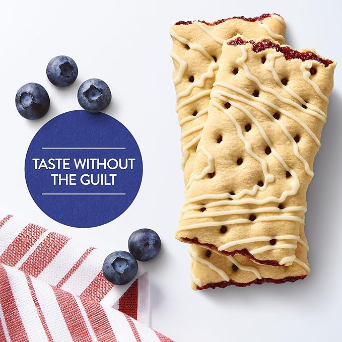 Special K Bar Pastry Crisps, Breakfast Bars, 100 Calorie Snacks, Blueberry (8 Boxes, 96 Count)
