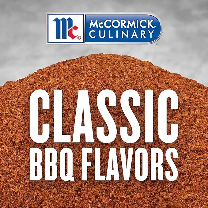 McCormick Culinary Barbecue Spice, 18 oz - One 18 Ounce Container of BBQ Dry Rub Seasoning Blend