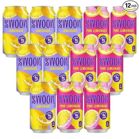 Swoon Sugar Free Classic & Pink Lemonade - Low Carb, Low-Calorie, Paleo-friendly & Gluten-free Keto