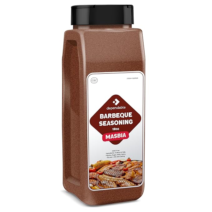 Dependable Food BBQ Spice Mix - 18 oz. Resealable Pouch - Non-GMO, Kosher – Perfect Blend for