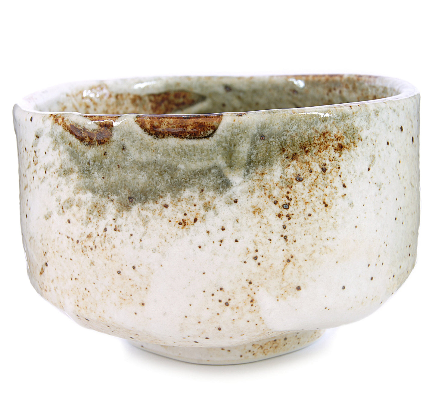 Mino Ware Japanese Handcrafted Matcha Tea Bowl Beige, Matcha Tea Cup Ceremony, Authentic Pottery