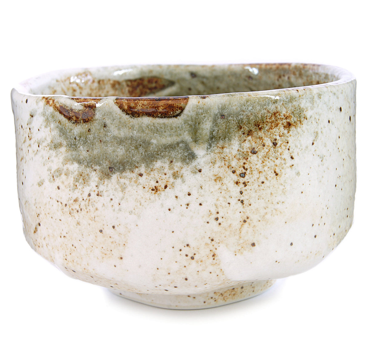 Mino Ware Japanese Handcrafted Matcha Tea Bowl Beige, Matcha Tea Cup Ceremony, Authentic Pottery