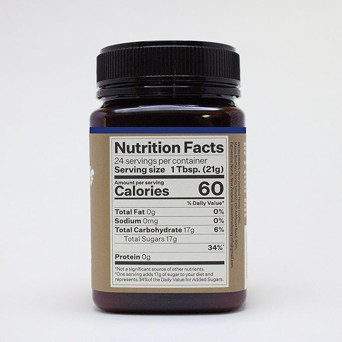 Mason Brothers’ Raw Manuka Honey MGO 263+ | 100% Pure, New Zealand Honey | Traceable | MGO
