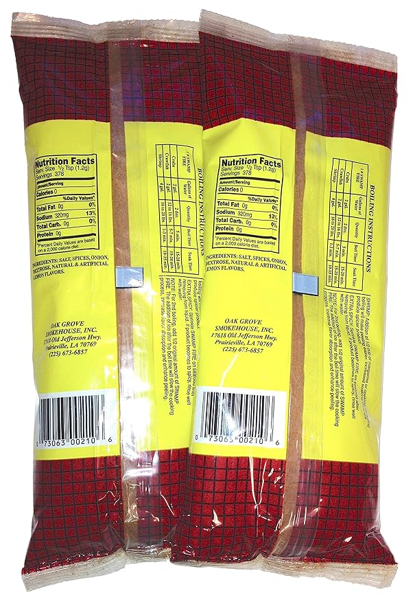 Swamp Fire Seafood Boil 1 lb (2pk)