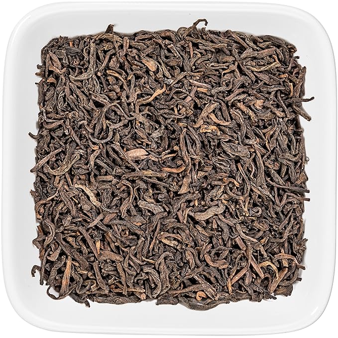 Tealyra - Ripe Pu'erh Tea - 5 Years Aged Loose Leaf - Caffeine Level High - 100% Naturally