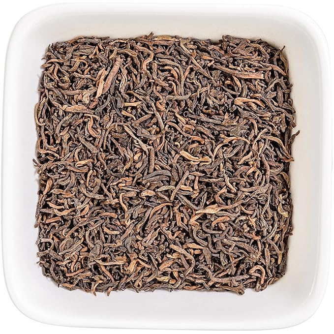 Tealyra - Ripe Pu'erh Tea - 20 Years Aged Loose Leaf from Yunnan - China - 100% Natural - Caffeine