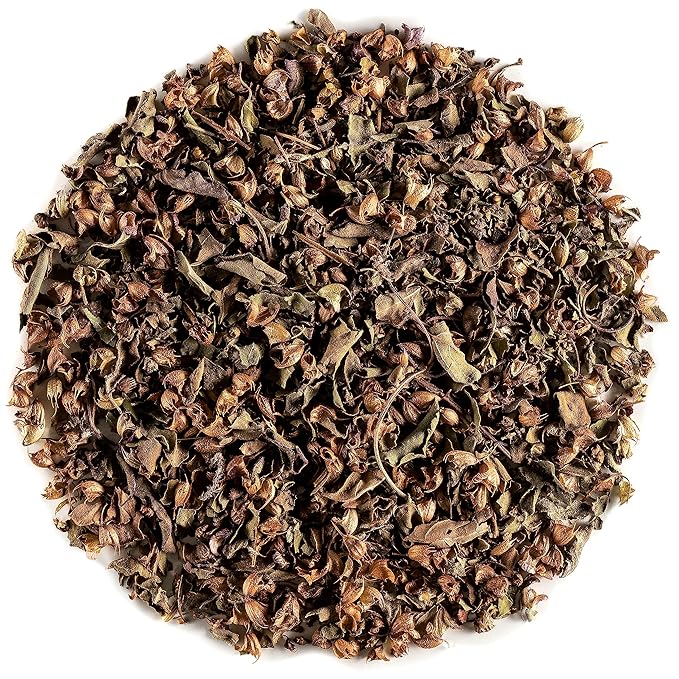 Tulsi Holy Basil Organic Tea - Sweet Green Delicacy - Herbal Thulasi or Tulasi - Holy Basil Herb
