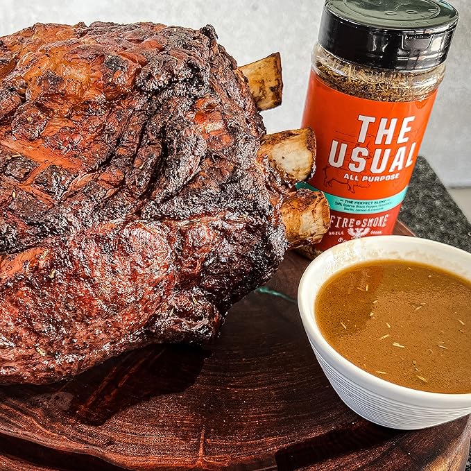 Fire & Smoke Society The Usual All Purpose BBQ Seasoning | BBQ Rubs for Smoking and Grilling |
