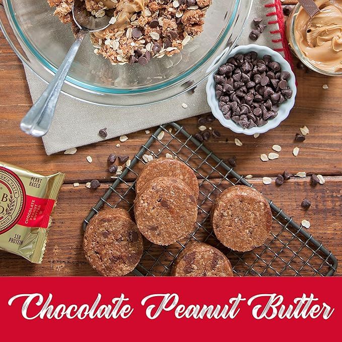Snack Bars by Grab The Gold - Organic, Gluten Free, Vegan, Kosher, & Dairy Free - 11g of Protein