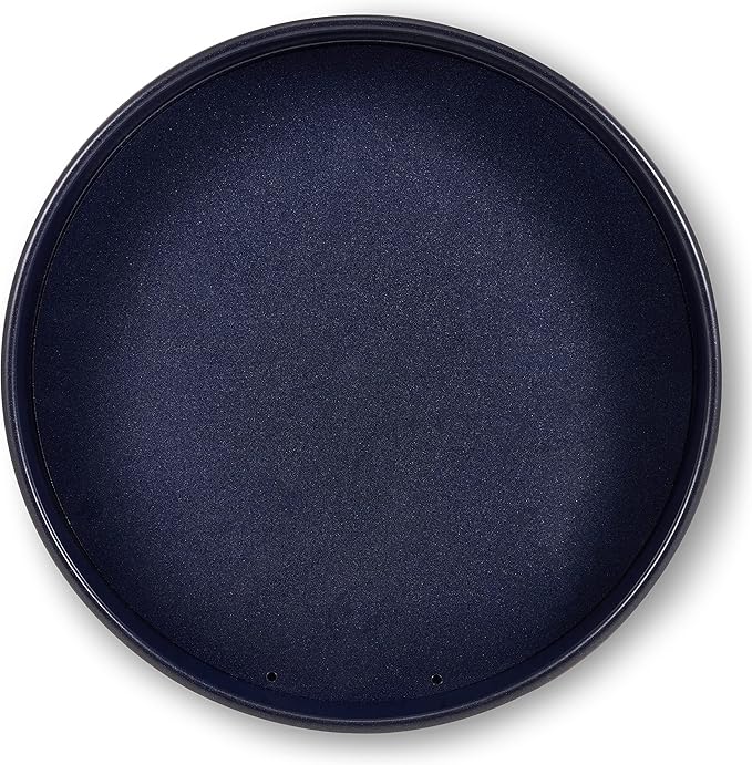 Zyliss E980195 Non-Stick Loose Base Round Sandwich Tin | 20cm/8in | Carbon Steel | Dark Blue | Cake