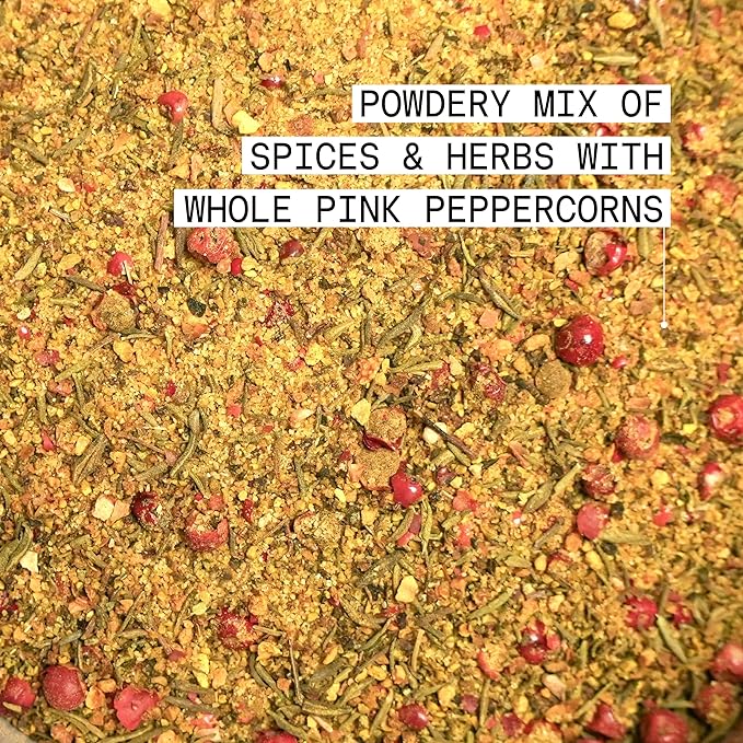 Spiceology - Pink Peppercorn Lemon Thyme - Use On: Chicken, Salmon, Shrimp, Potatoes, Butter