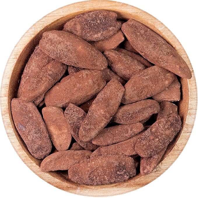 Pili Hunters - Wild Sprouted Pili Nuts, Raw Cacao (4 oz Bag) Vegan Snack for Low Carb Energy
